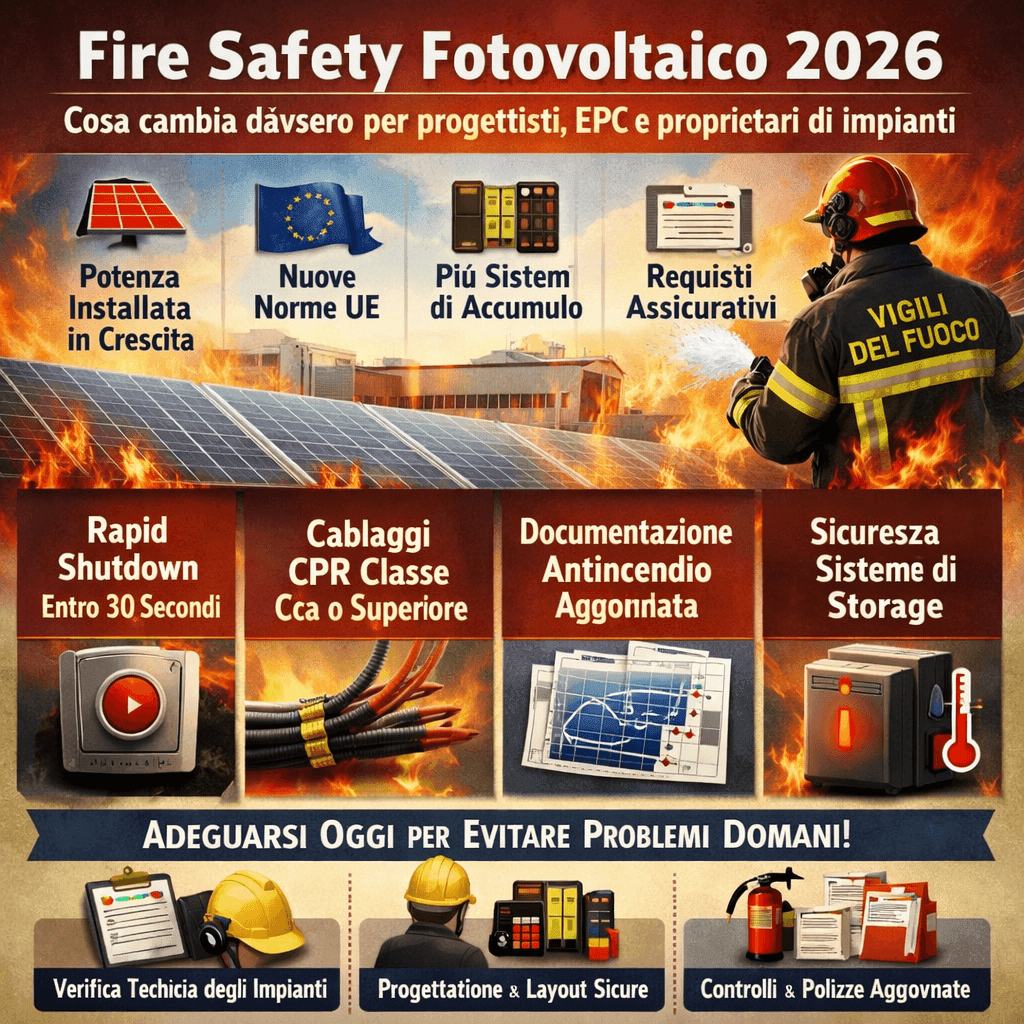 Fire Safety Fotovoltaico 2026