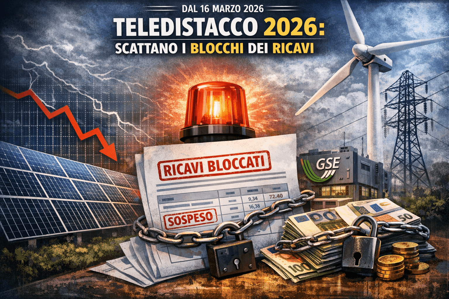 Teledistacco 2026: da oggi scattano i blocchi dei ricavi