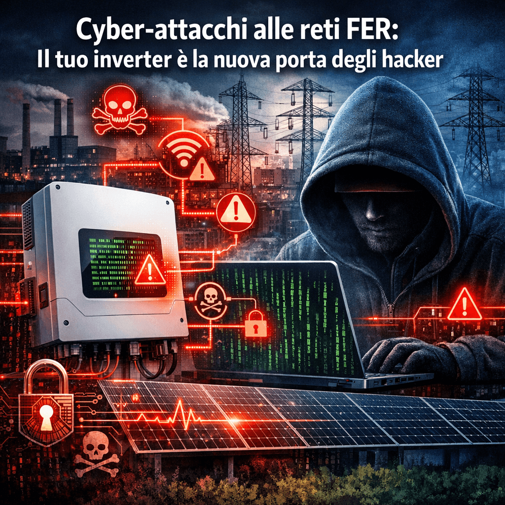Cyber‑attacchi alle reti FER: perché il tuo inverter è la nuova porta d’ingresso per gli hacker